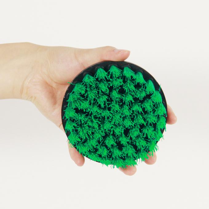 125mm SGS Nylon Green Drill Brush Scrub Pads Power Scrubber Cleaning Kit 0