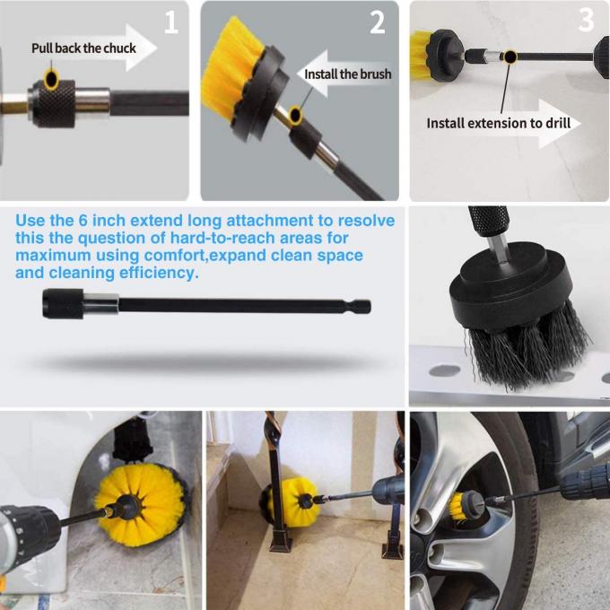 88mm Power Drill Brush Replacement Set 31pcs Household Cleaning 0