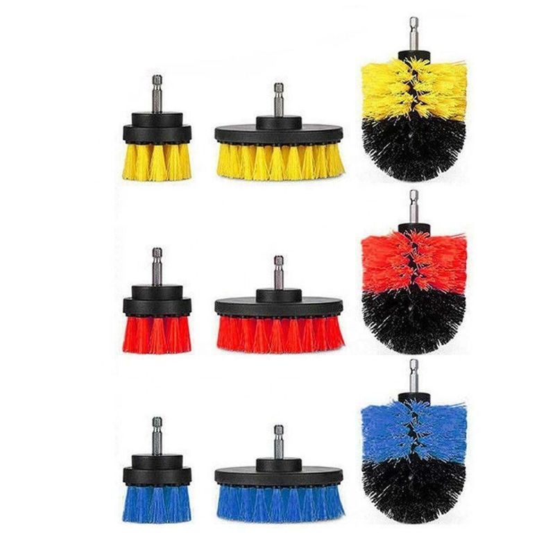 buy Drill Cleaning Brush 3pc Power Scrubber Brush For Home Cleaning online manufacturer