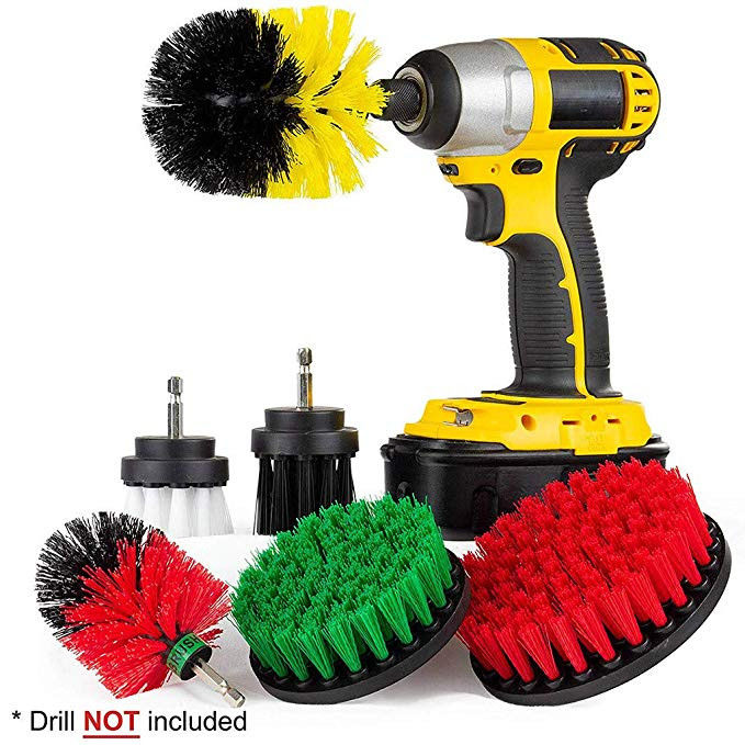 buy 100mm Polypropylene Tile Power Drill Brush Cleaning Kit Bathtub Cleaning online manufacturer