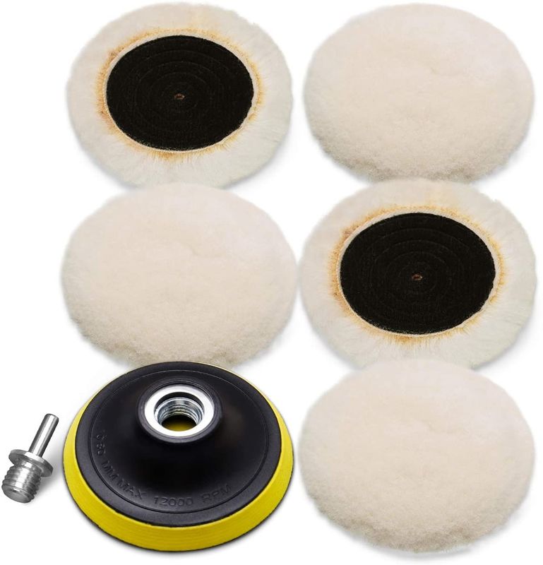 buy 7Pcs Wheel Wool 70mm Buffing Polishing Pads Set 4.8 Ounces online manufacturer