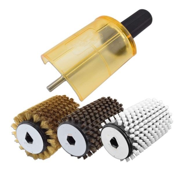buy 100mm Snowboard Ski Roto Brush Kit 1.5kg Quick Change All 3 Pieces 200mm online manufacturer