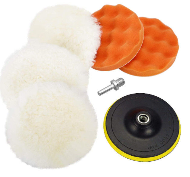 buy 7pcs 150mm Drill Buffing Polishing Pads Set Wheel Foam Microfiber online manufacturer