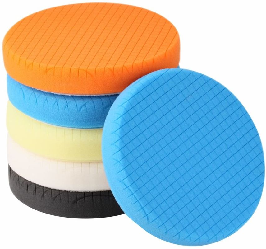 buy 5Pcs Compound Buffing Polishing Pads Cleaner Sponge For Drill 6.5In 150mm online manufacturer