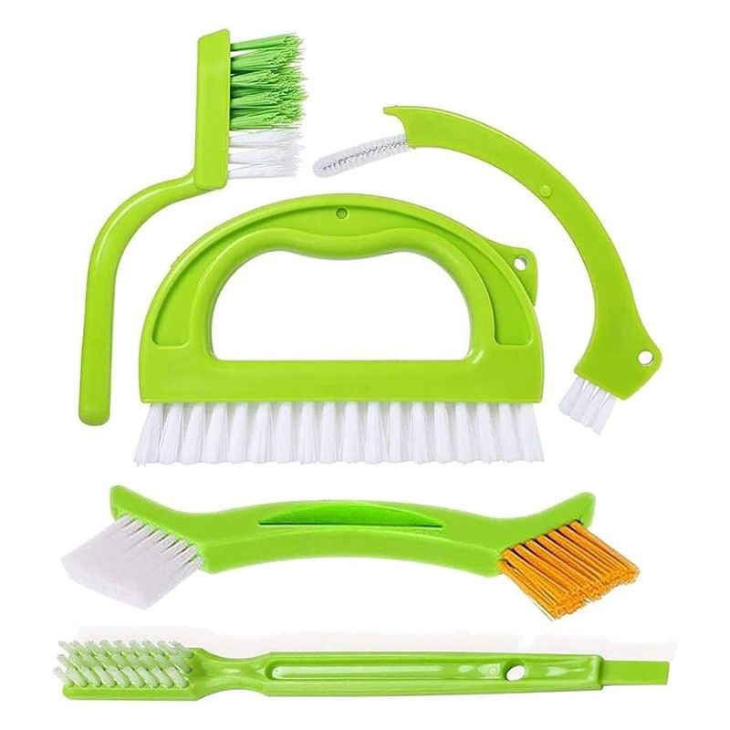 buy 9.5*13.5cm Bathroom Tile Cleaning Grout Scrubber Brush OEM online manufacturer