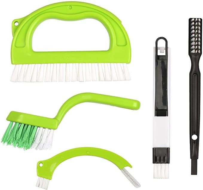 buy 14*9cm Tile Grout Scrubber Brush Set 5pcs Joint Cleaner Mould Cleaning online manufacturer