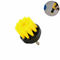 3pcs Yellow Drill Scrubber Brush 3.5in